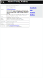 Mobile Screenshot of mastersfencing.com